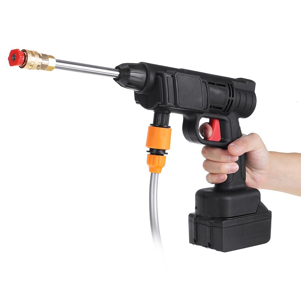 70Bar 1500W 50000mah Wireless High Pressure Car Wash Washer Gun Foam Generator Water Gun Spray Cleaner