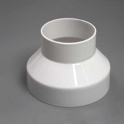 Adaptateur de réducteur de tuyau d'échappement ABS Connecteur de conduit de ventilation Raccords de tuyaux à diamètre variable Réducteur de conduit