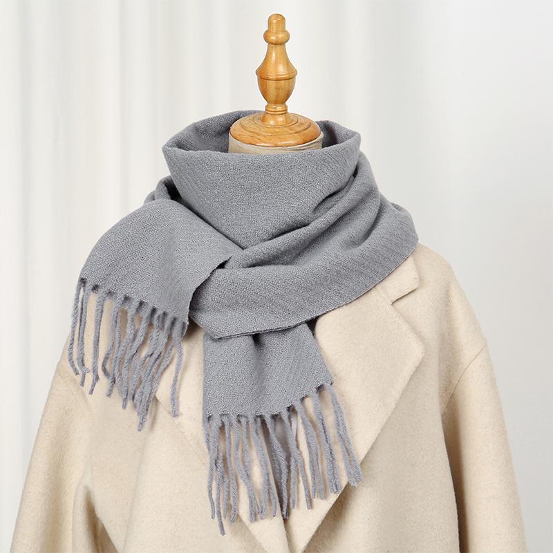 New Winter Shawl Scarves Wrap 2025 Design Cashmere Scarf Women Warm Fashion Pashmina Femal Poncho Neckerchief Echarpe Bandana