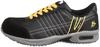 Nissin Rubber Hyper V #211 Work Shoes, Anti-Static, Oil-Resistant, Non-Slip, Lightweight, with Toe Cap, Men's, Black, Size 26.5