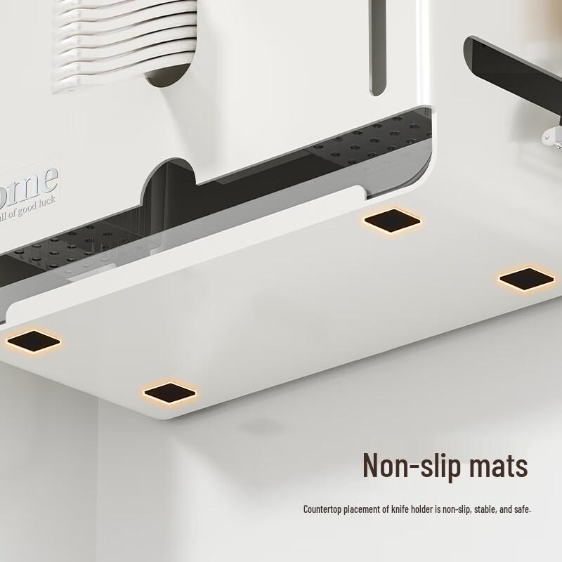 JiaBaili Stojak i Organizer na Noże Kuchenne ze Stali Nierdzewnej