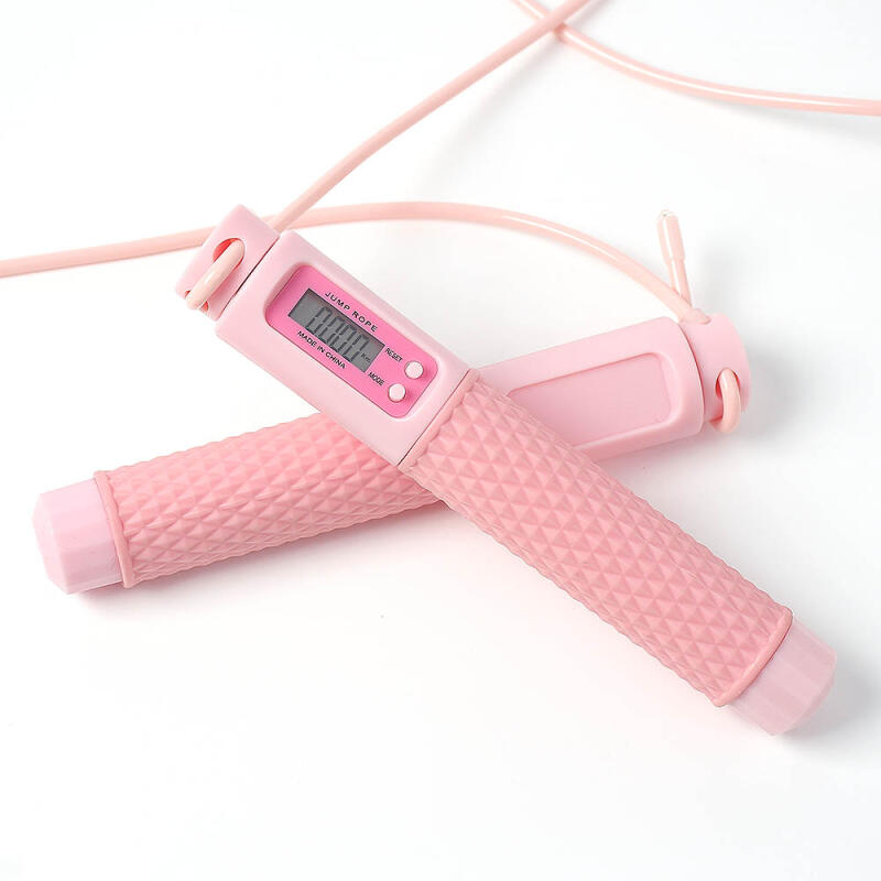 Smart Exercise Measurement Jump Rope S-2 (Pink)