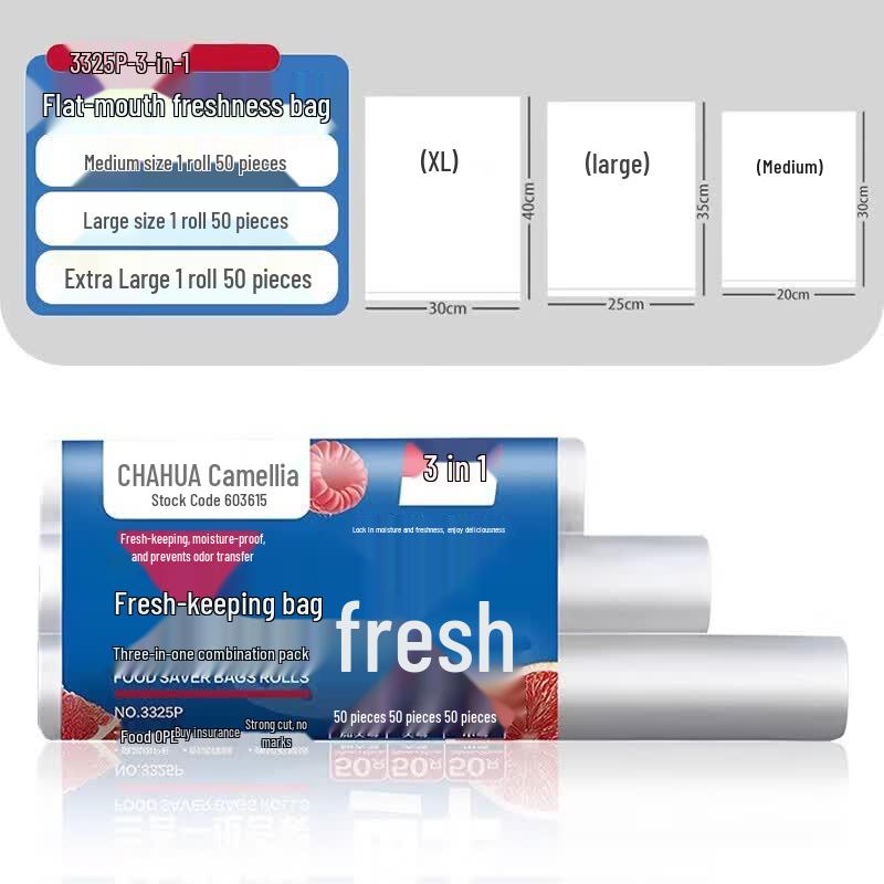 Chahua Food Fresh-keeping & Storage Bags