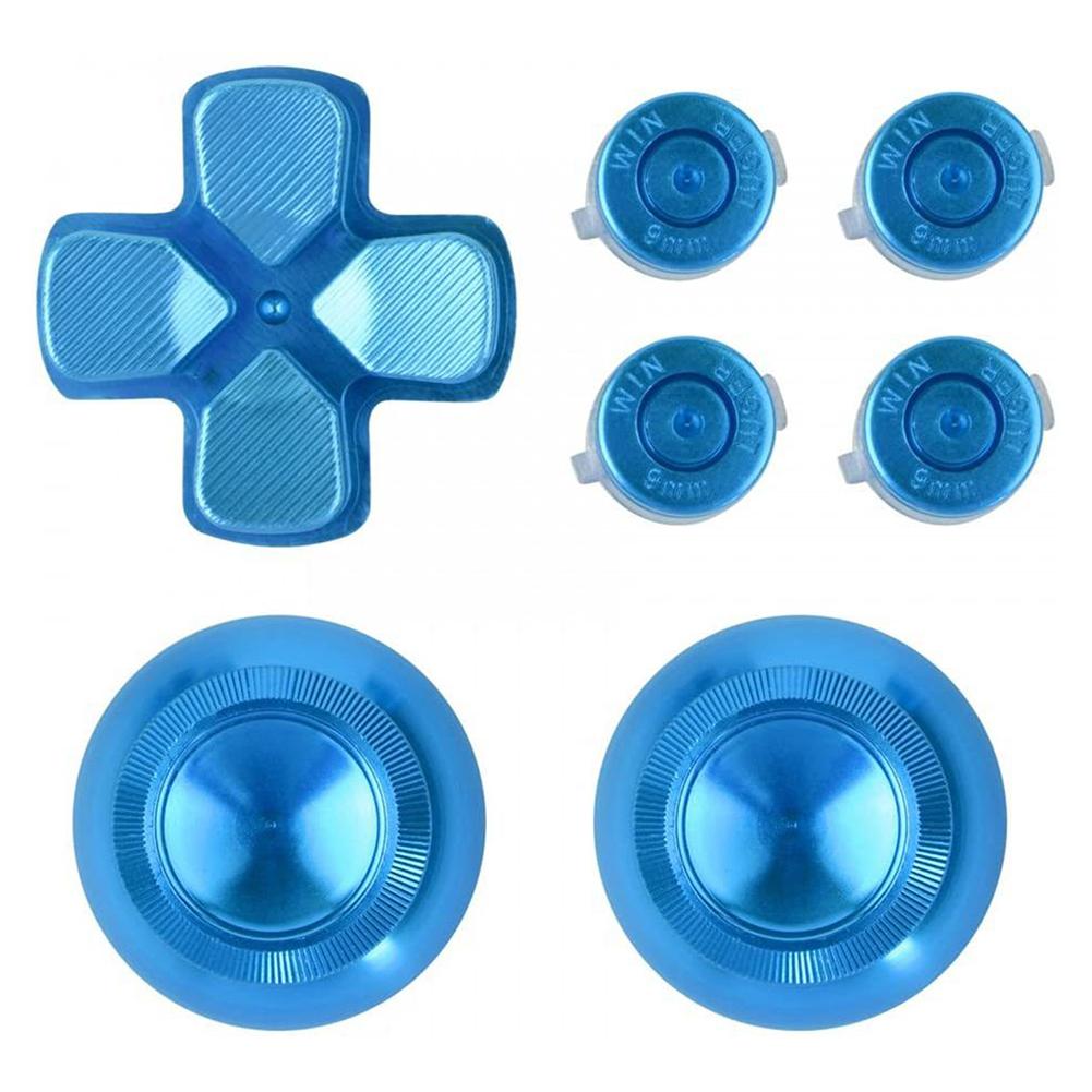 Aluminum Alloy Gamepad Replacement Button Set Handle Joystick Modified Accessories Compatible For Ps5