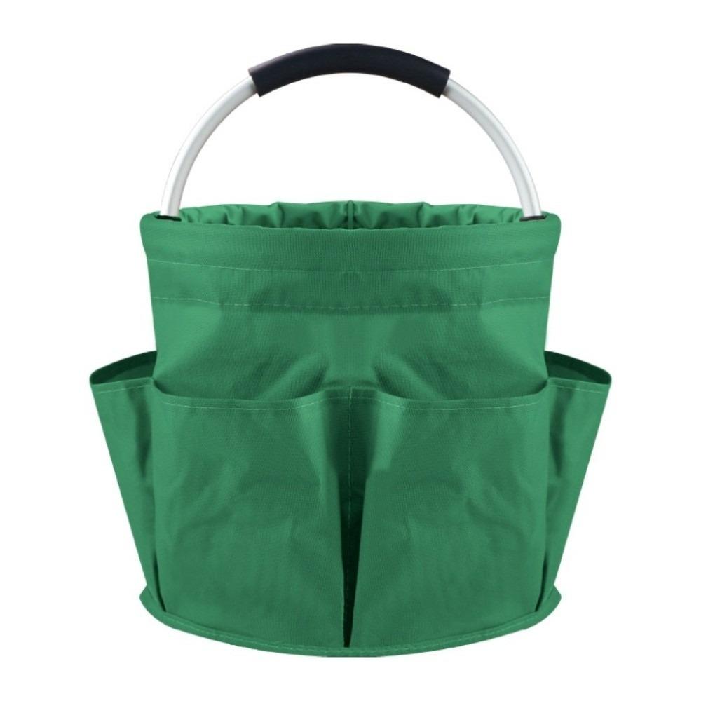 Multifunction Picnic Folding Basket Multi Pocket Electrician Toolkit Bucket  for Bathroom
