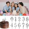 Large Number Birthday Candle Set For Adult Party Perfect For Any Age, Customize Your Celebrations Family Gathering Dessert