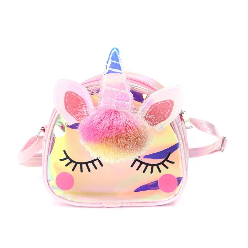 Kids' Cartoon Unicorn bag:Cute Crossbody/single-shoulder Design,ideal for School Storage! Adorable, Practical—perfect Companion