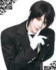 Sebastian Michaelis Cosplay-kostyme med Black Butler Voksenkostyme for Skole- og Sceneopptredener Michaelis Cosplay med Størrelse [Utmerket Kvalitet]