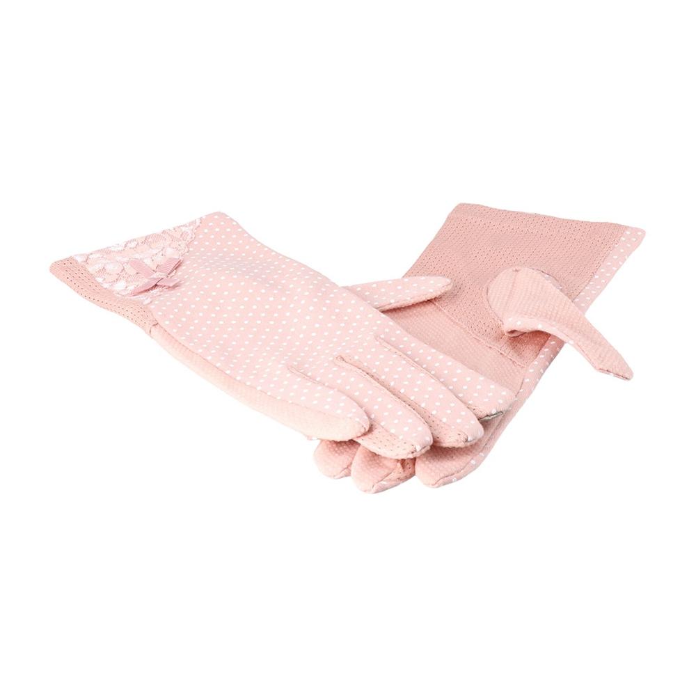 Women Lady Anti Uv Slip Resistant Stretch Driving Glove  Lace Gloves Sunscreen Gloves