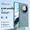 Huawei Mate60 Pro Case Magnetic Pro+ Full Coverage Drop-proof Wireless Charging Lens Fashion Ultra-thin Heat Dissipation Matte Green
