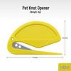 Compact Multi-Functional Plastic Mini Cutter: Envelope & Knot Opener, Paper, Box, Rope, Rubber Band Cutter, and Wire Stripper