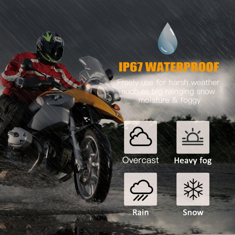 Motorcycle Spotlight Highlight External Lens Work Light Electric Vehicle Modified Led Headlight Bulb