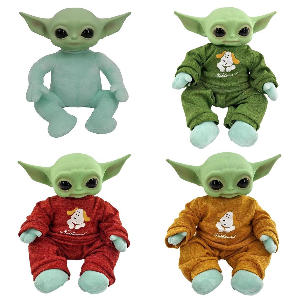 Yoda Baby Plush Doll Mandalorian Christmas Infant Toy Alien Figurine