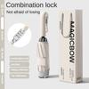 Fully Automatic Folding Password Lock Buckle Umbrella, Windproof, Enlarged Thick,Car Reverse Wind Resistant Umbrella Men Women