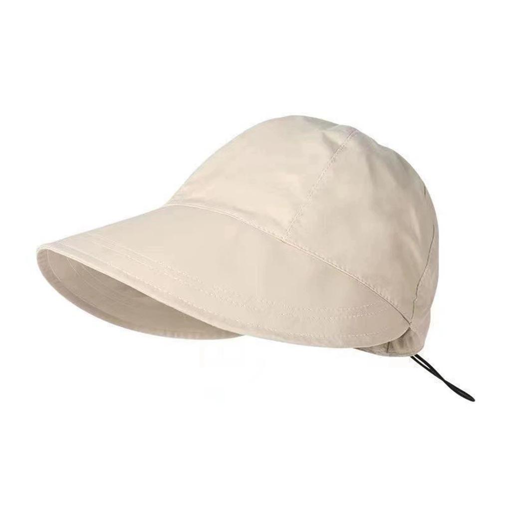 Quick Dry Sun Protection Bucket Hat Adjustable Wide Brim Outdoor Fishing Cap Lightweight Breathable Fabric Sunshade Hat for Travel Hiking