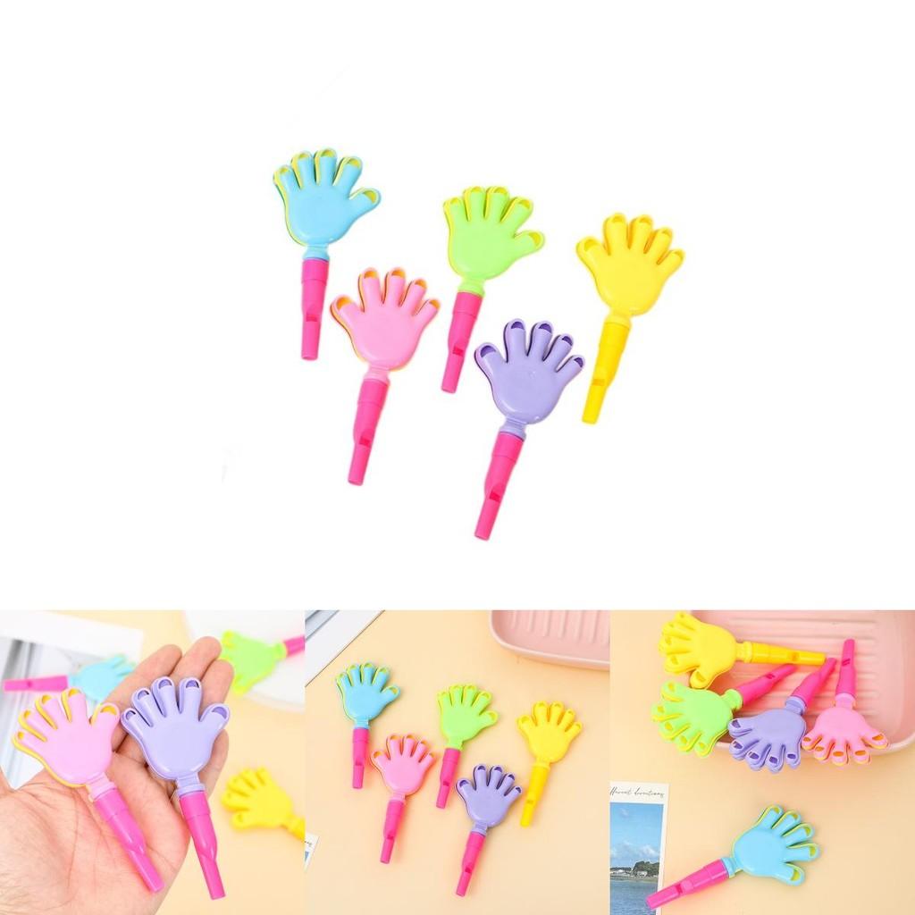 Mini-Plastikpfeife Handklatsch-Spielzeug für Kinderparty Spaß und Spielzeit
