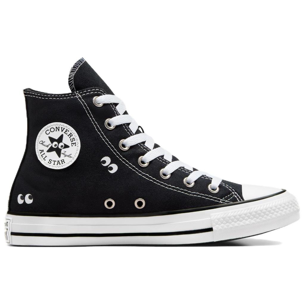 Converse Chuck Taylor All Star High GS Eyes Kids Sneakers Black White A10386C