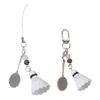 Compact Badminton Keychain For Easy Key Management Portable Design Suitable For Daily And Outdoor Use And Sporty Style