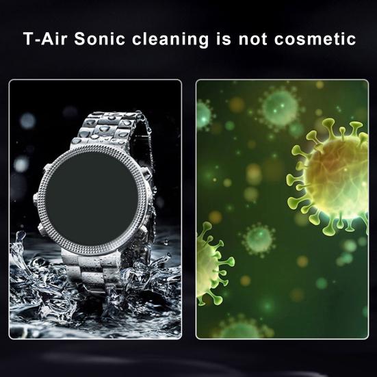 Yousheng Ultrasonic Jewelry Ring Cleaner 650ml Large Capacity Ultrasonic Cleaning Machine 3 Time Modes Professional Ultrasonic Cleaner