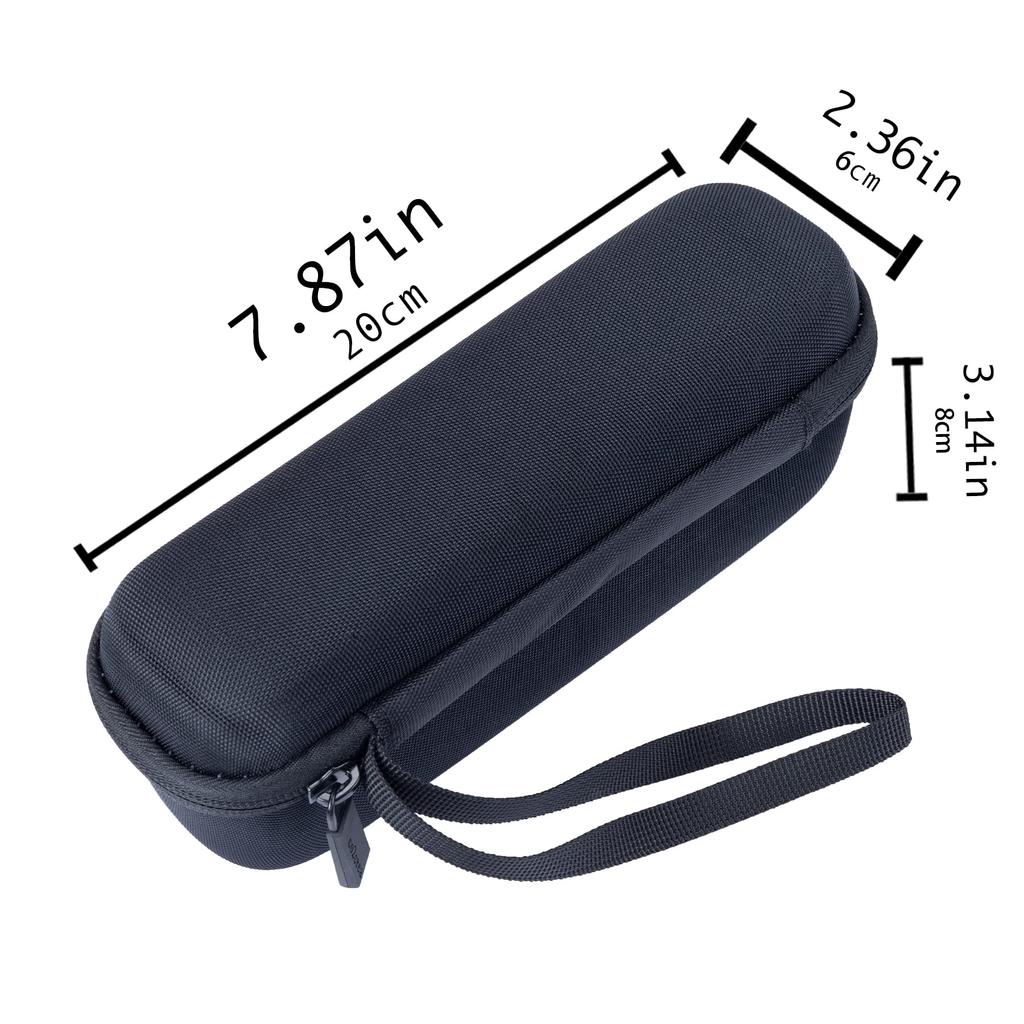 co2CREA Hard Case for Anker Soundcore/Soundcore 2 Speakers (Black)