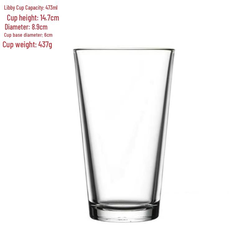 Libby Boston Craft Glass Set: Pint, Cocktail, Cola, Hot Drink Cups