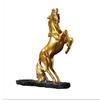 Golden War Horse Nice Wine Rack Wine Cabinet Ornaments Resin Crafts Home Use Table Table Decoration Golden Horse Red Wine Rack