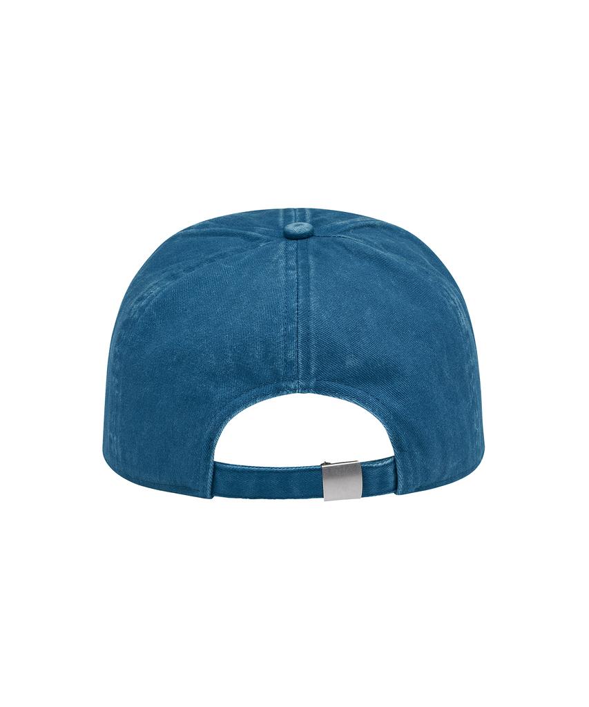 WILDROCK Wild Signature Logo Pigment Ball Cap_Blue