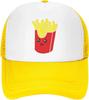 Nouvelle Casquette Dad Mesh Drôle Mignonne Frites Réglable Lavée Baseball Casquette Usée Balle Trucker