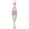 Hawaiian Surfboard Shaped Keychain Acrylic Palm Tree Keychain Creative Hibiscus Key Rings  Beach