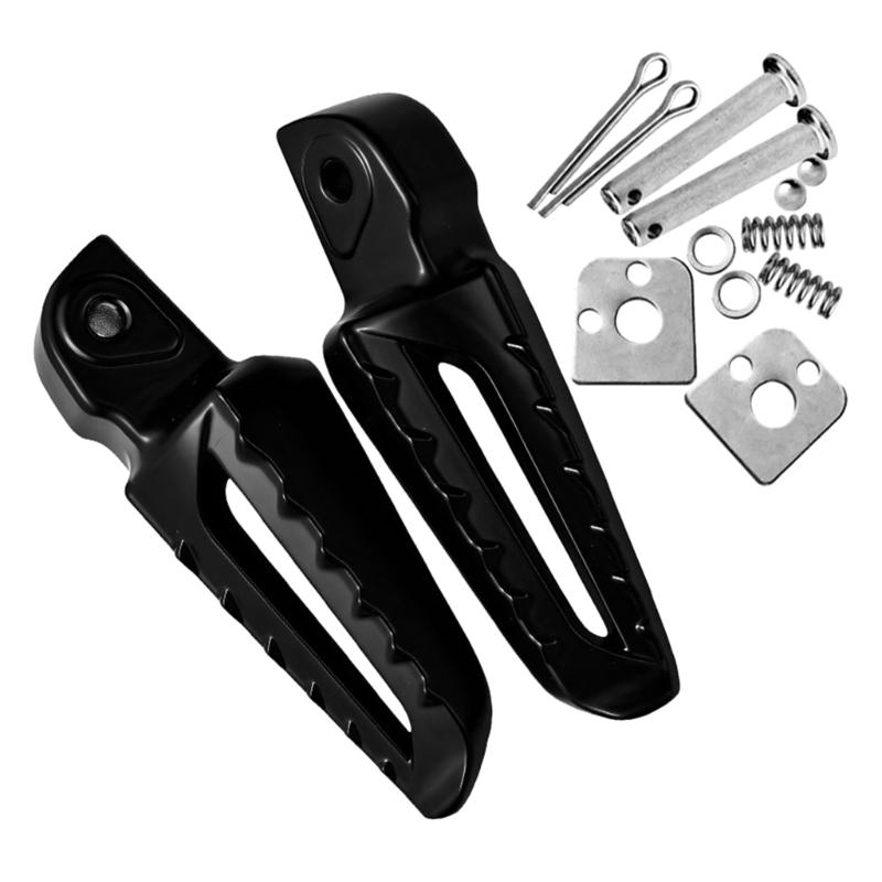 Aluminum Foot Pedal Pegs Motorbike Accessories Easy Installation Replacement Motorcycle Rear Footrest Foldable Pedal