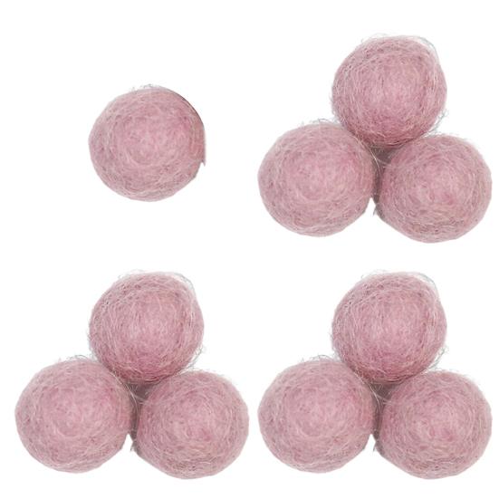 Köp 10Pcs 15mm Felt Poms Decorative Handmade Funny Handcrafted DIY
