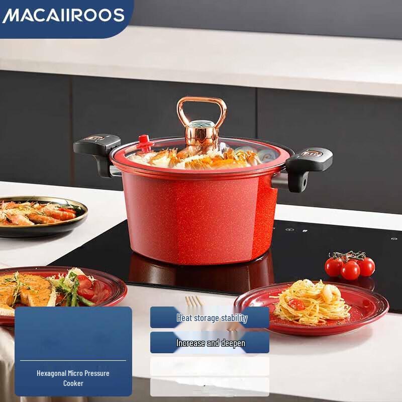 Maikaluo 5.5L 26cm Hexagonal Low-Pressure Cooker