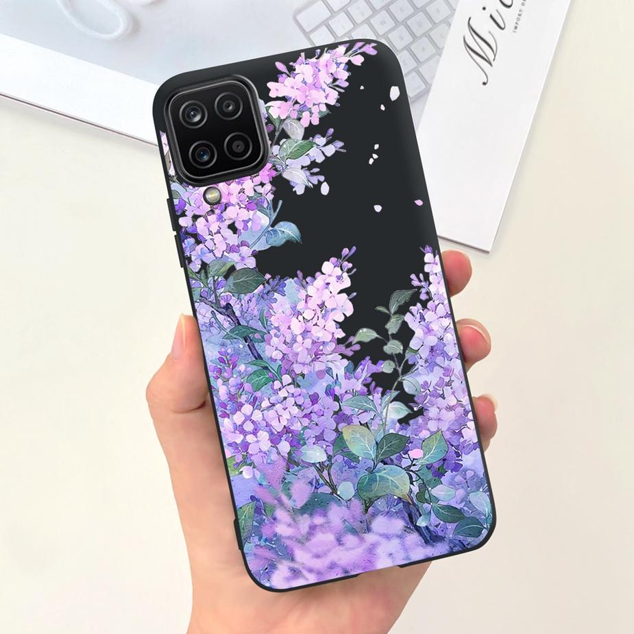 For Samsung Galaxy A12 Case M12 F12 Cute Fashion Candy Painted Back Cover Phone Case For Samsung A12 M 12 Galaxy M12 Soft Fundas