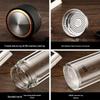 FUGUANG Double-Layer Glass Tea Infuser Bottle