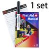 Sanke Rescue TCCC Card and Marker Injury Record Cards First Aid Manual for Tourniquet,Israeli,bandage,splint,Stop Bleeding,wound
