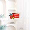 3/4/8pcs Iron Christmas Tree Decoration Pendant Delicate Cute Santa Claus Snowman Ornaments Hanging Creative