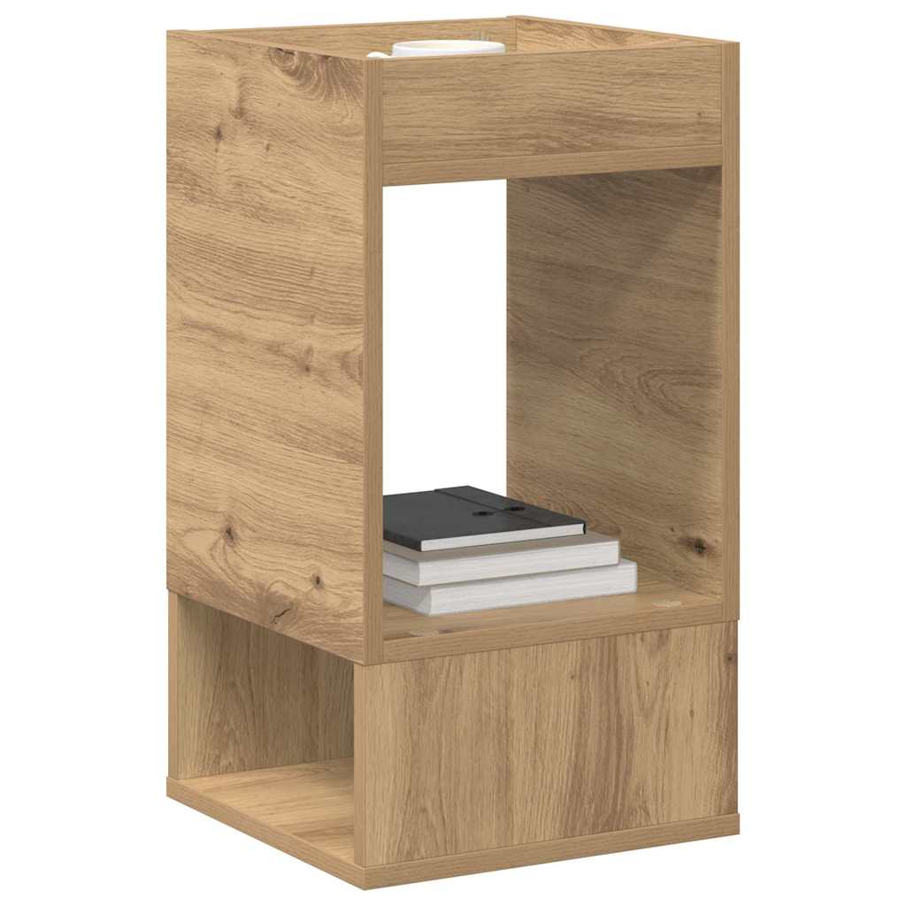Side Table Artisan Oak 30 x 30 x 56 cm Particleboard