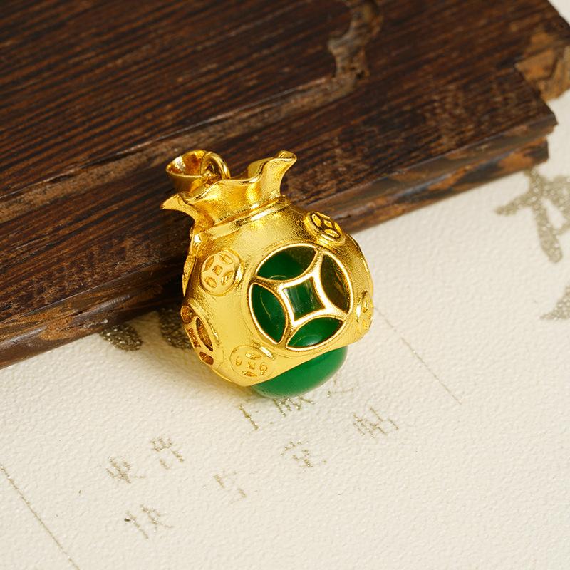 Lucky Bag Gourd Women's Retro National Fashion Jewelry Necklace Pendant