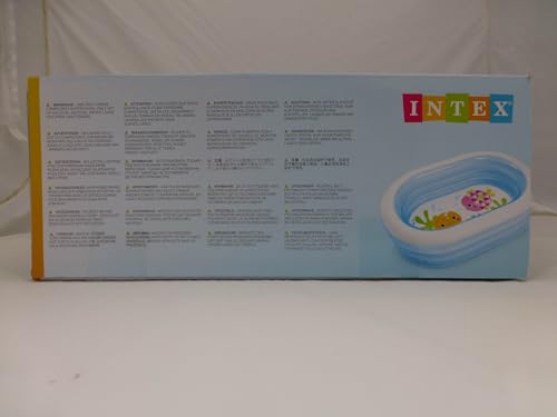 INTEX My Sea Friends Pool, 163 x 107 x 46 cm, 57482 [Official Japanese Product] [Pattern cannot be specified]