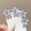 2023 Summer Camellia Mini Hair Claw Clip for Girls