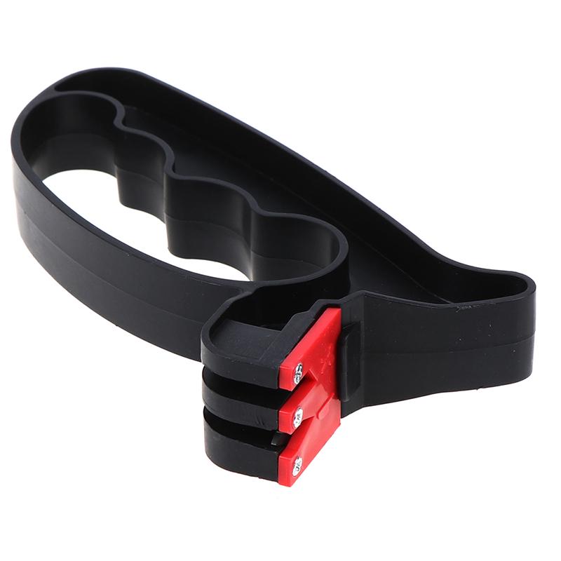 2 In 1 Handheld Messer Schere Klingen Messerschärfer Schärfen Kochwerkzeuge