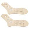 Wooden Sock Blockers Adjustable Sock Knitting Crochet Stocking Display Molds Knit Sock Form Stretchers