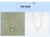 Exquisite S925 Silver Antler Necklace with Freshwater Pearl - Ideal Christmas Gift