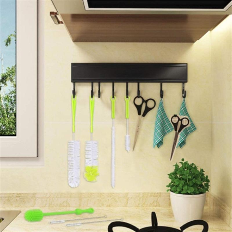 Durable Long Handle Cup Cleaning Brush Featuring Soft Wire For Gentle Scrubbing Wine Decanter