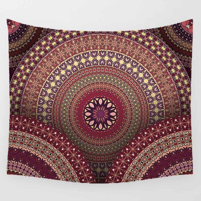 Fashion Hot Sale Mandala Tapestry Large HD Printing   Wall Hanging  Home Decor