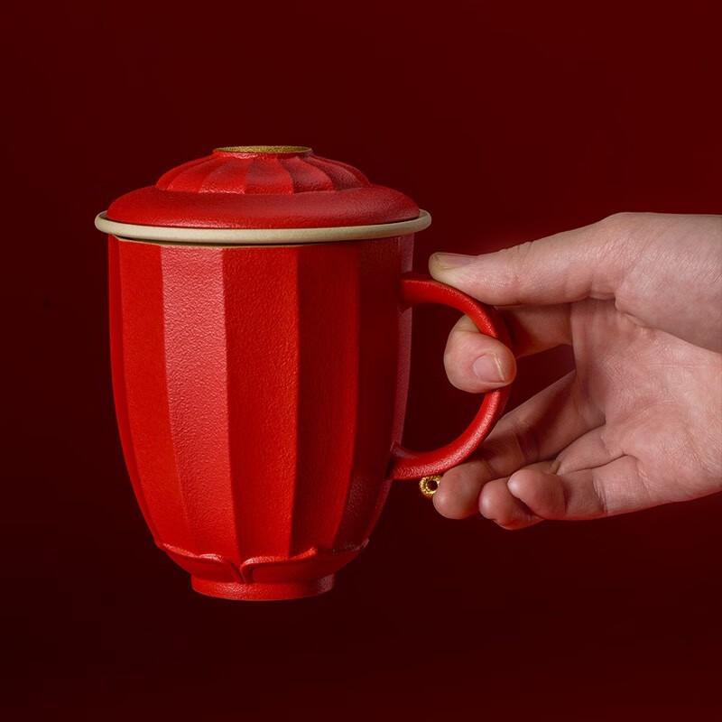 Wanqiantang Ceramic Kung Fu Office Tea Cup Gift Set