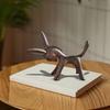 Sculpture Donkey Figurine Durable Iron Donkey Ornament Fantastic Animal Statue  Home Decor