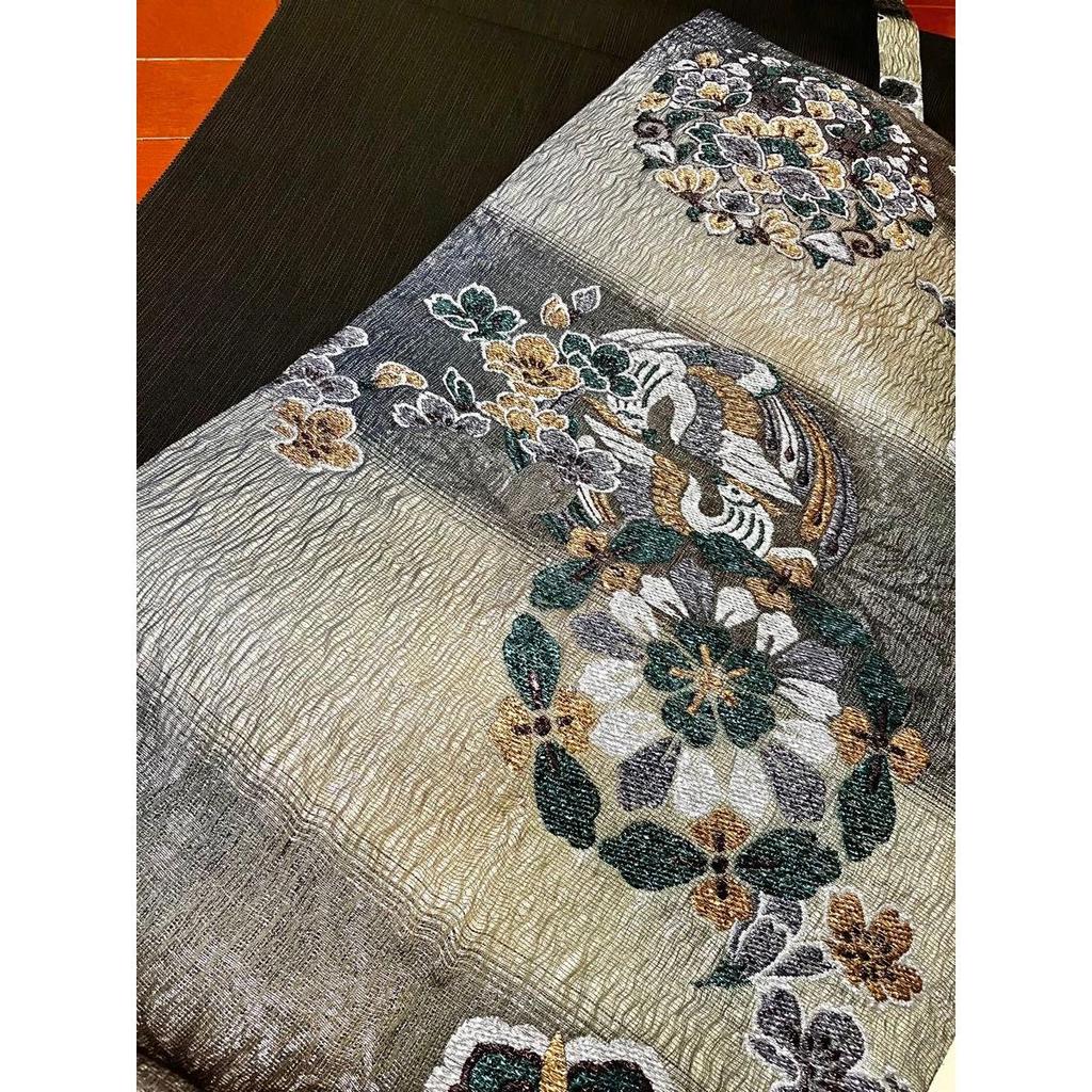 Used Nishijin-ori obi (sash) by a master craftsman