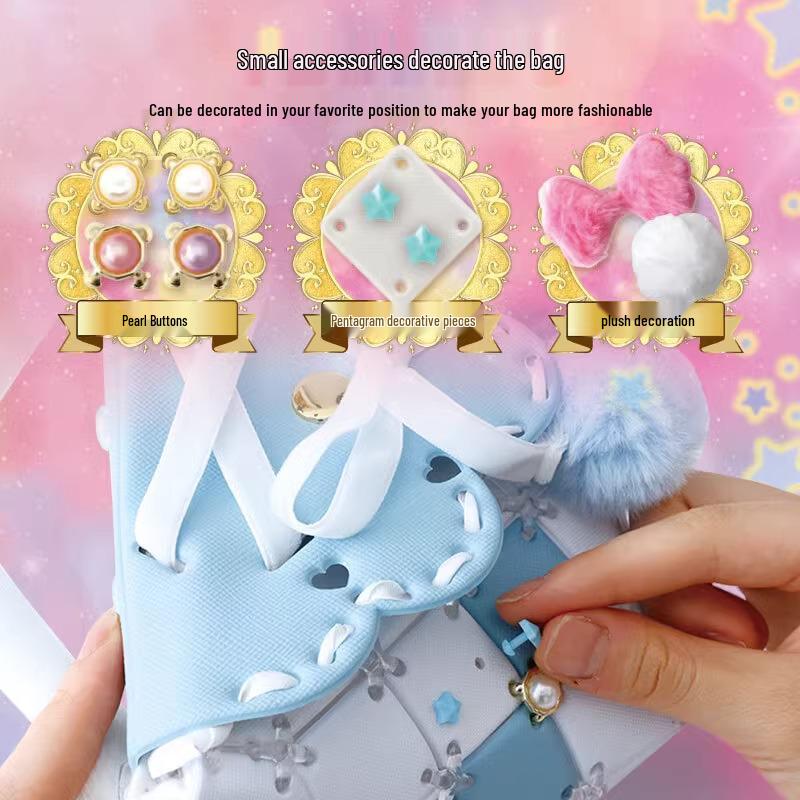 Japanese Patchwork Bag DIY Toy for Kids – Creative & Educational