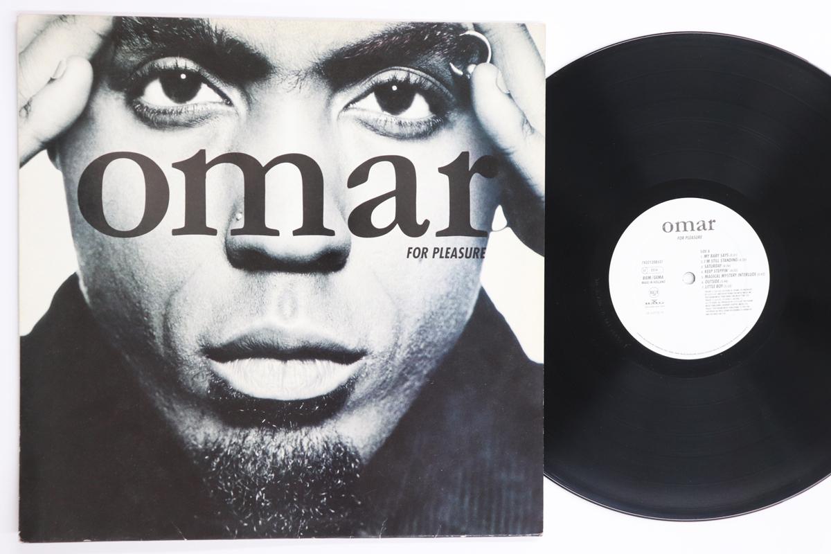 

LP Record OMAR - For Pleasure 74321208531 RCA 1994 Netherland Soul/Funk Used